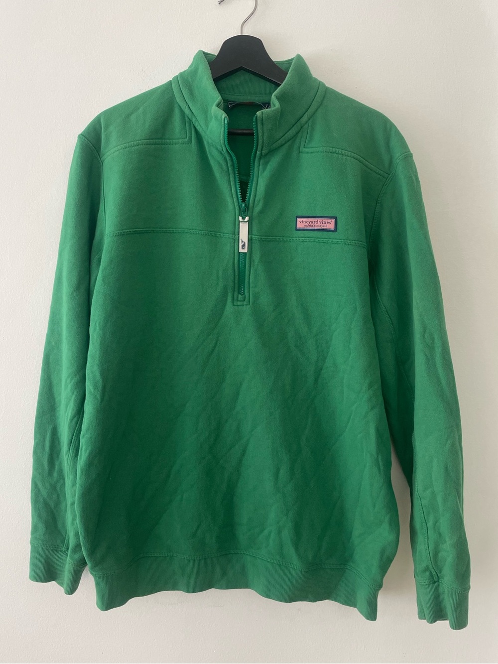 Vineyard Vines Green Quarter Zip Sweatshirt Size M